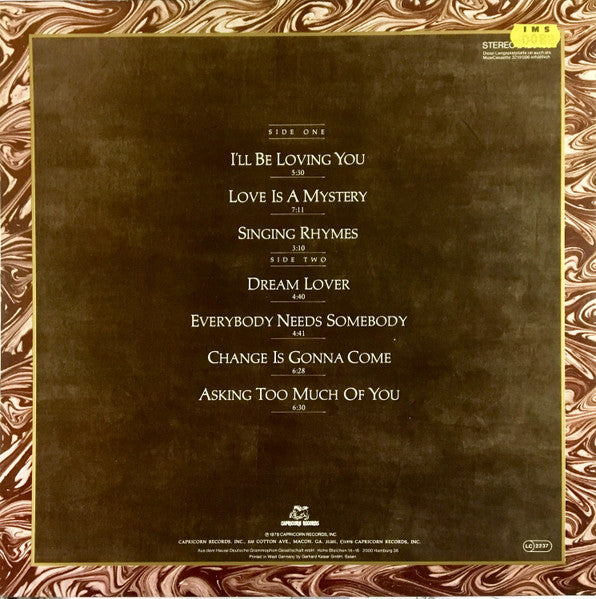 The Marshall Tucker Band ‎– Together Forever   , editie Gatefold