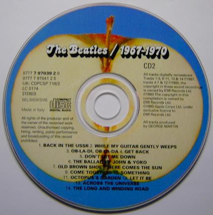 The Beatles – 1967-1970   ,  2 x CD , + 24 booklet