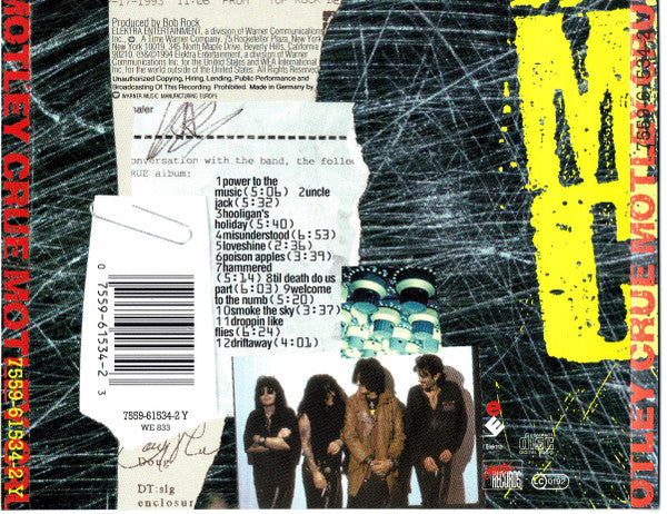 Mötley Crüe ‎– Mötley Crüe