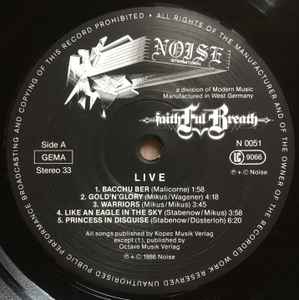 Faithful Breath ‎– Live