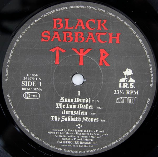 Black Sabbath – Tyr