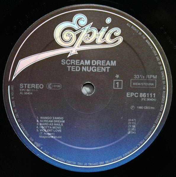 Ted Nugent – Scream Dream
