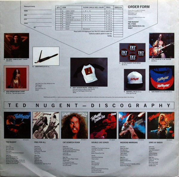 Ted Nugent – Scream Dream