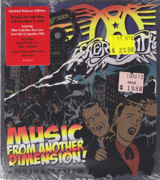 Aerosmith – Music From Another Dimension!, 2xCD+DVD, Deluxe Edition