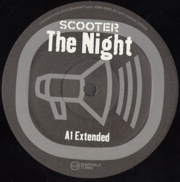 Scooter – The Night     ,  12", 45 RPM