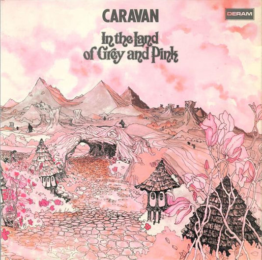 Caravan – In The Land Of Grey And Pink  ,  Red / White Label, Gatefold