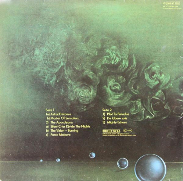 Eloy – Silent Cries And Mighty Echoes, Gatefold