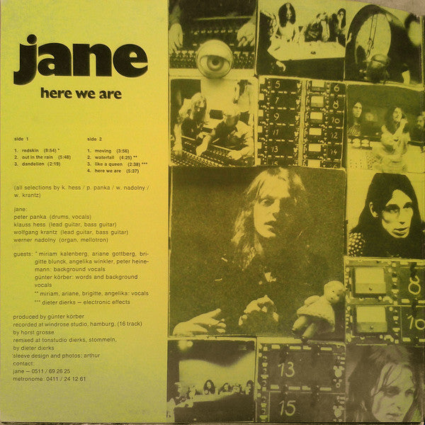 Jane ‎– Here We Are   , Gatefold