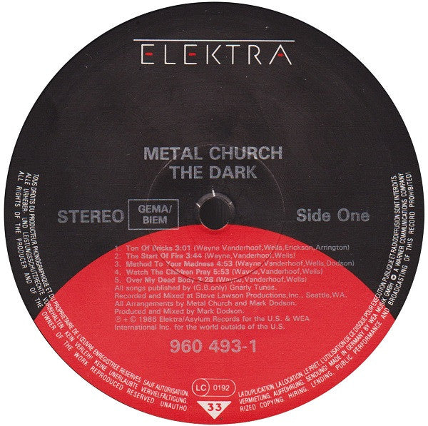 Metal Church – The Dark