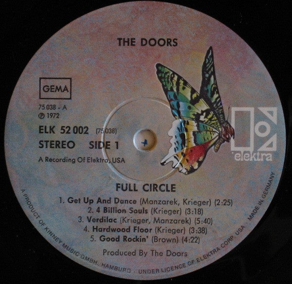 The Doors ‎– Full Circle   ,  Gatefold