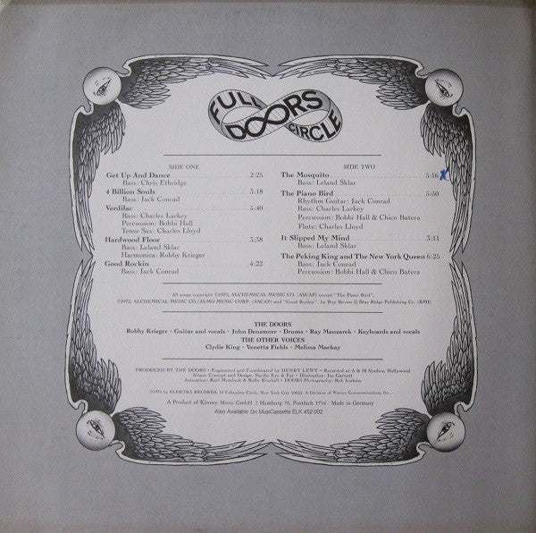 The Doors ‎– Full Circle   ,  Gatefold