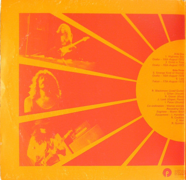 Deep Purple – Made In Japan       2LP  Gatefold