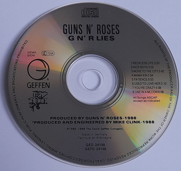 Guns N' Roses – G N' R Lies