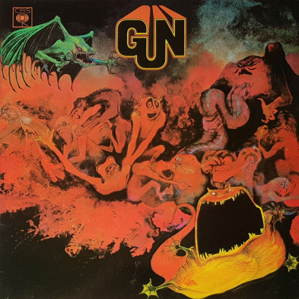 Gun ‎– Gun   ,  white vinyl