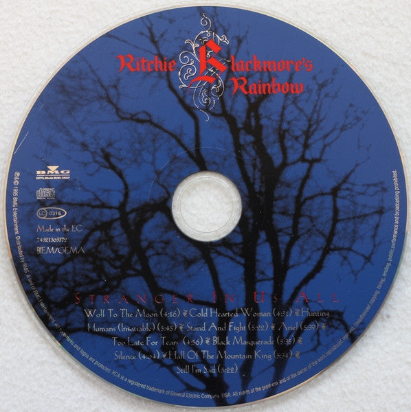 Ritchie Blackmore's Rainbow* – Stranger In Us All