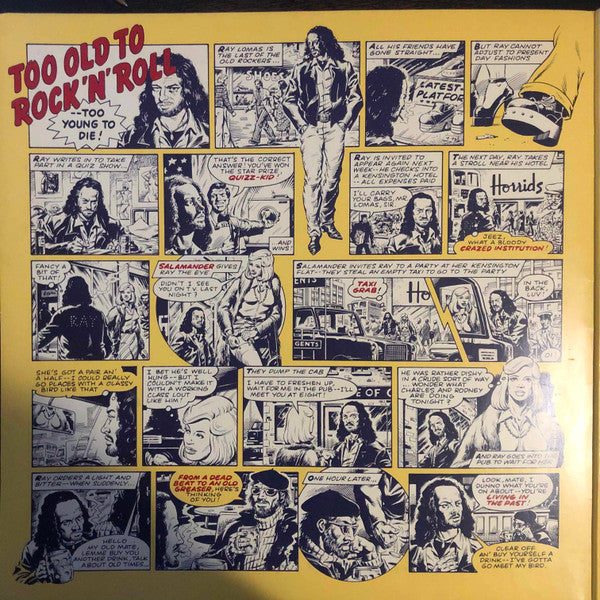 Jethro Tull – Too Old To Rock 'N' Roll: Too Young To Die!   ,  Gatefold