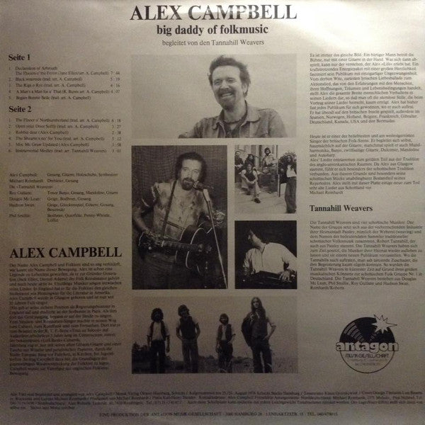 Alex Campbell – Big Daddy Of Folkmusic, Gatefold