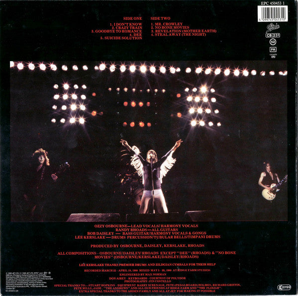 Ozzy Osbourne – Blizzard Of Ozz