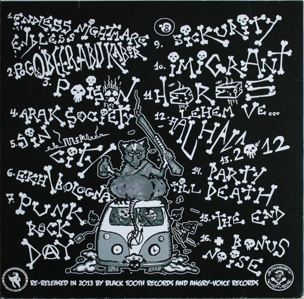 City Rats – Rat Race On A Rotting Planet, Blue Vinyl