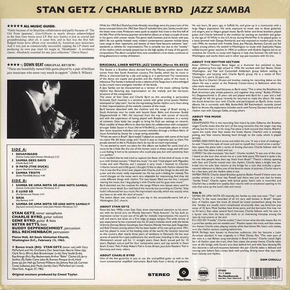Stan Getz / Charlie Byrd – Jazz Samba