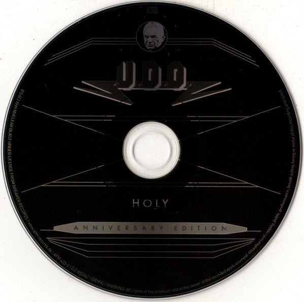 U.D.O.  – Holy   ,  CD , Anniversary Edition