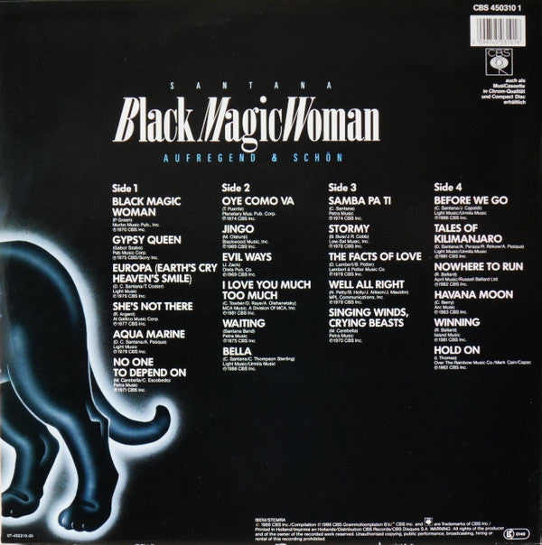 Santana ‎– Black Magic Woman   ,  2LP ,