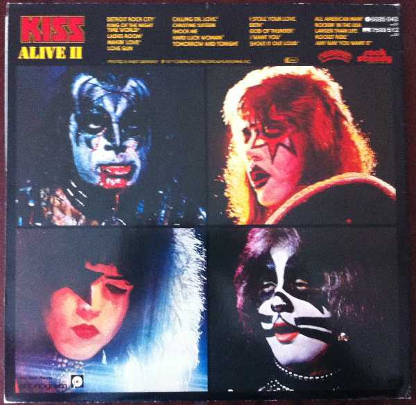 Kiss ‎– Alive II      , 2LP , Gatefold