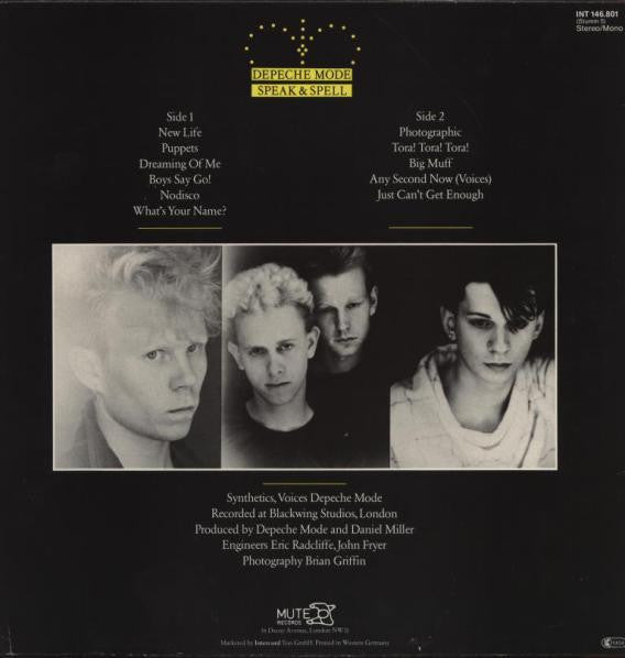 Depeche Mode – Speak & Spell