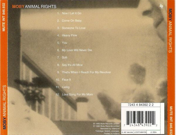 Moby – Animal Rights  ,  2 CD
