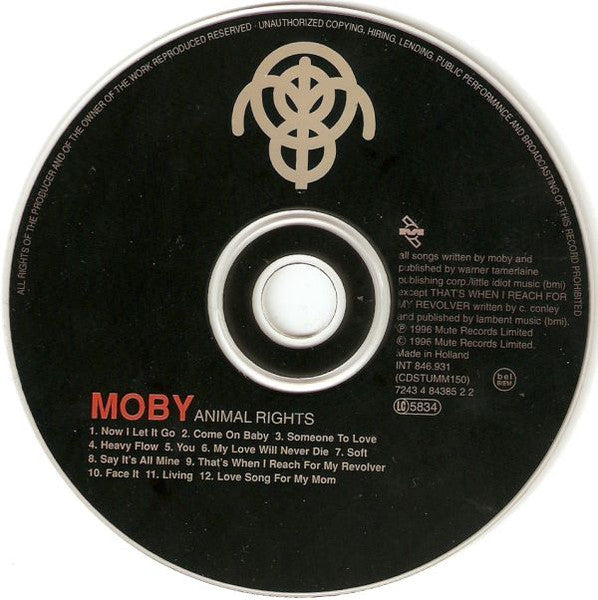 Moby – Animal Rights  ,  2 CD