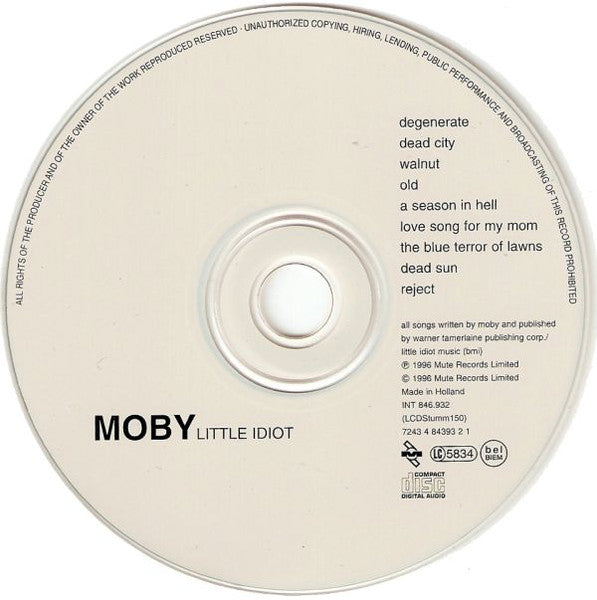 Moby – Animal Rights  ,  2 CD