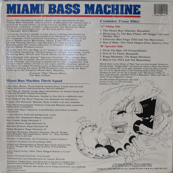 Various – The Miami Bass Machine