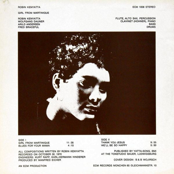 Robin Kenyatta – Girl From Martinique