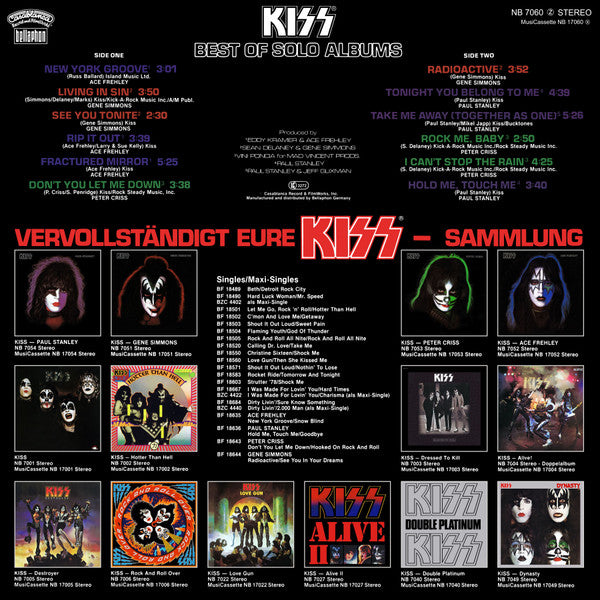 Kiss – Best Of Solo Albums