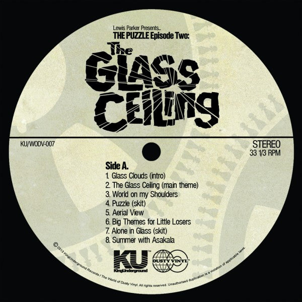Lewis Parker – The Puzzle Episode Two: The Glass Ceiling, 2xLP, Gatefold, 1st Press UK