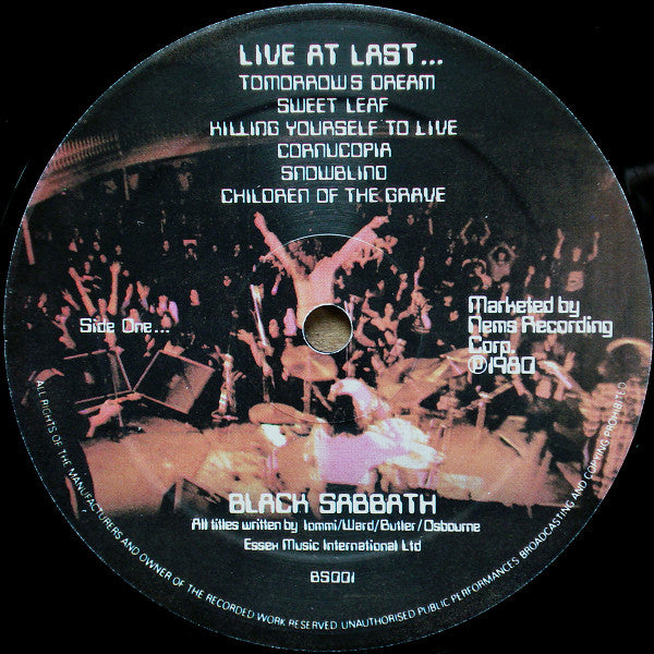 Black Sabbath – Live At Last...