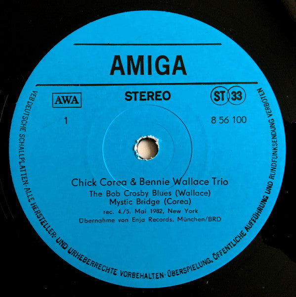 Chick Corea & Bennie Wallace Trio – Chick Corea & Bennie Wallace Trio