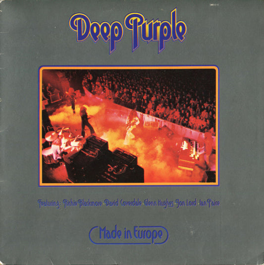 Deep Purple – Made In Europe, Gatefold