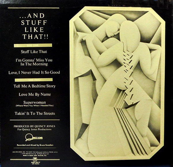 Quincy Jones – Sounds ... And Stuff Like That!!, fara OBI