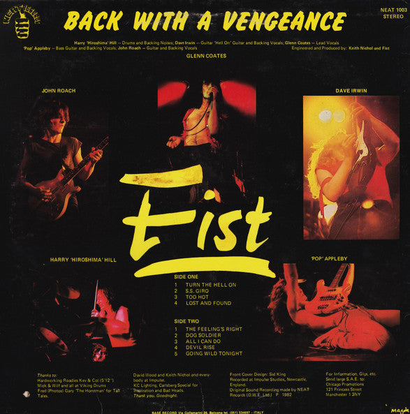 Fist  – Back With A Vengeance