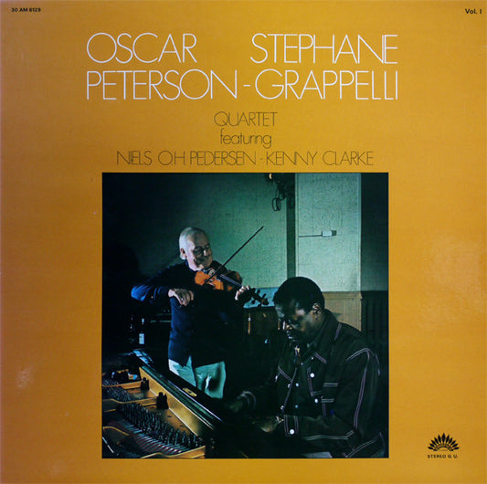 Oscar Peterson - Stephane Grappelli Quartet* Featuring Niels O.H. Pedersen* - Kenny Clarke       , gatefold