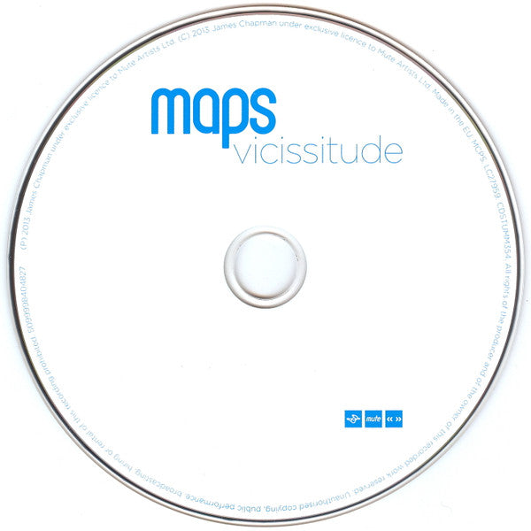 Maps – Vicissitude   ,  2 LP + CD
