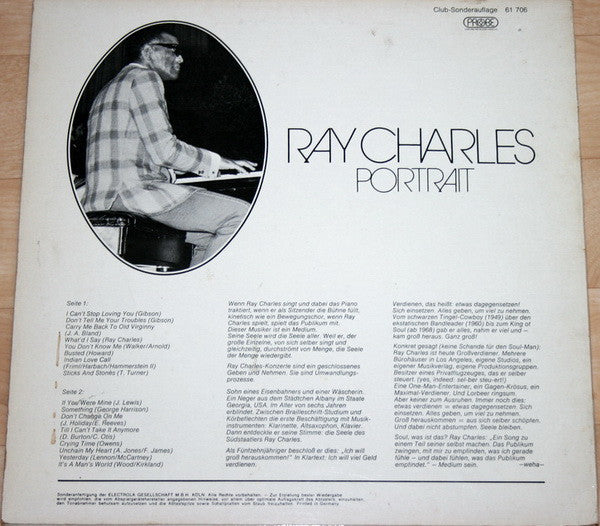 Ray Charles – Portrait