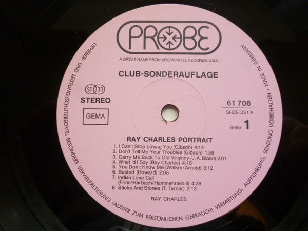 Ray Charles – Portrait