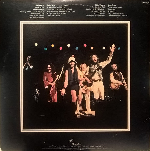 Jethro Tull – Live - Bursting Out  ,  2 LP , Gatefold US press