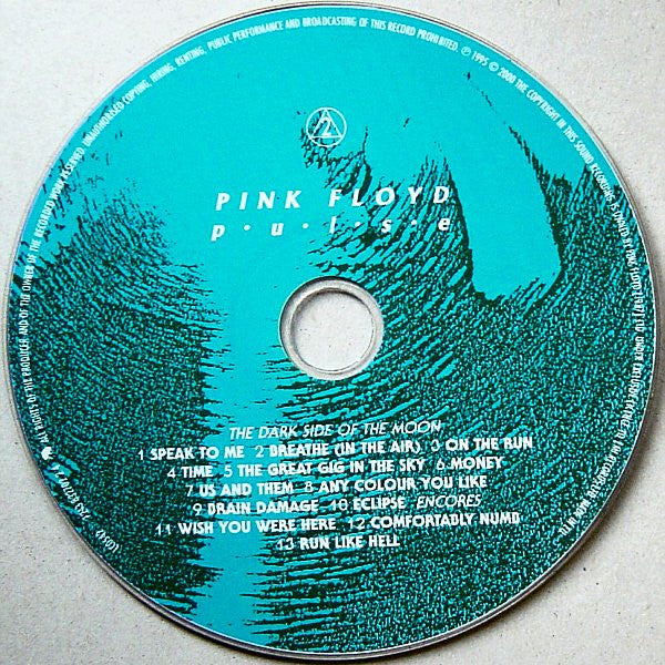 Pink Floyd – Pulse   ,  2 CD