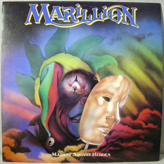 Marillion – Market Square Heroes     ,  33 ⅓ RPM, Single, Black Labels