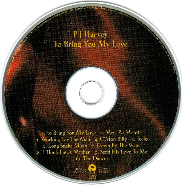 P J Harvey* – To Bring You My Love   ,  CD