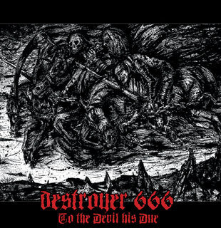 Deströyer 666 – To The Devil His Due   ,  Gatefold , Limited Edition, Yellow & Black Splatter