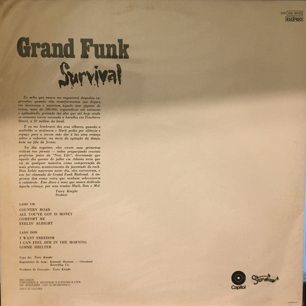 Grand Funk Railroad – Survival